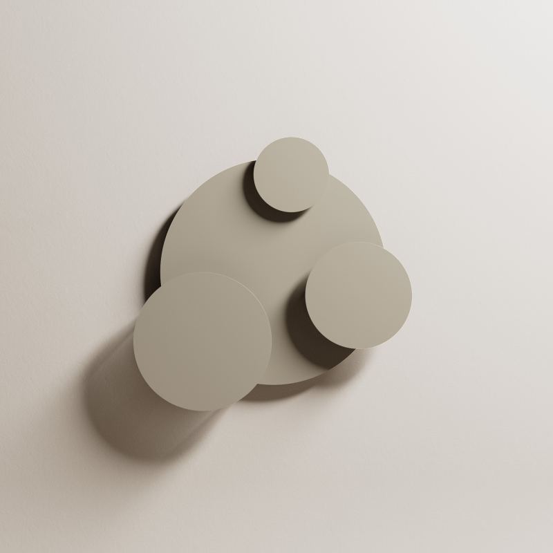 1750 - Iseo wall lamp circle 