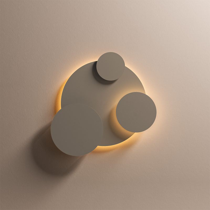 1750 - Iseo wall lamp circle 