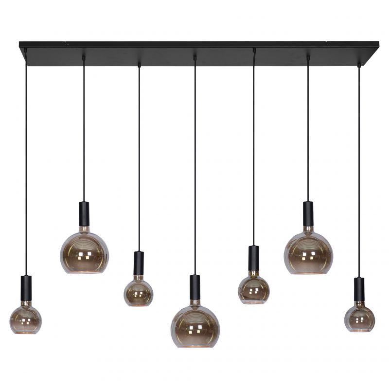 40071 - Segula 007 hanging lamp straight 145cm - 7 lights 