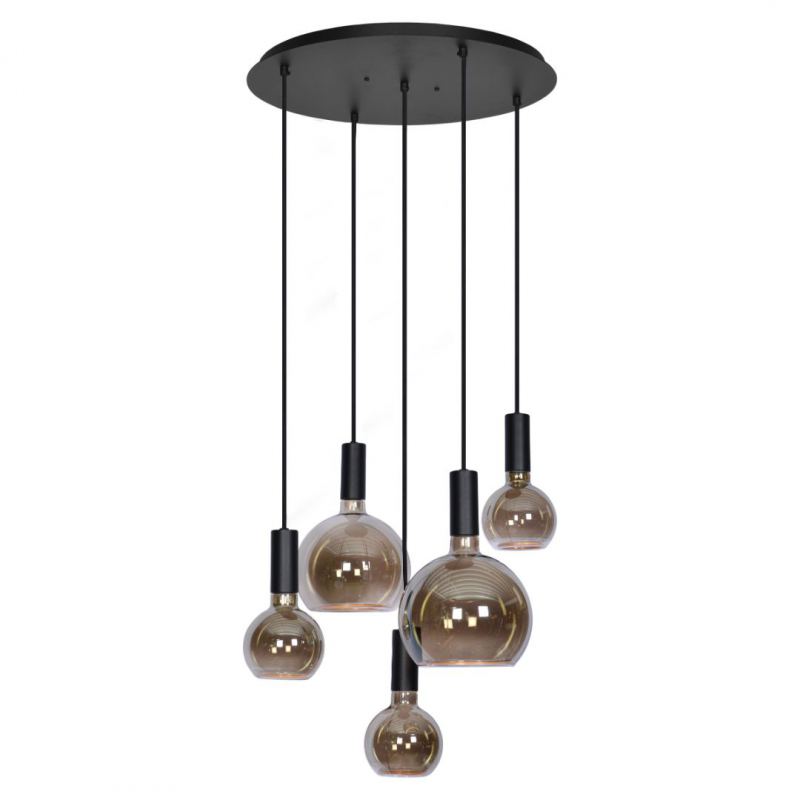40072 - Segula 007 hanging lamp round Ø50 cm - 5 lights 