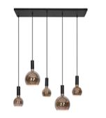 40076 - Segula 007 hanging lamp straight 100cm - 5 lights 