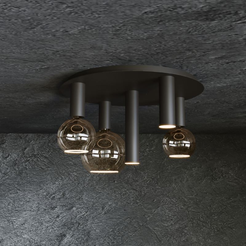 4360 - Riva Ceiling light round Ø50 cm - 5 lights  