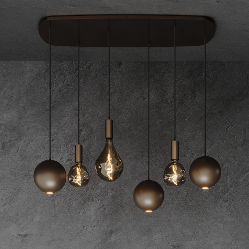 4530 - Gerace hanging lamp Danish oval small 