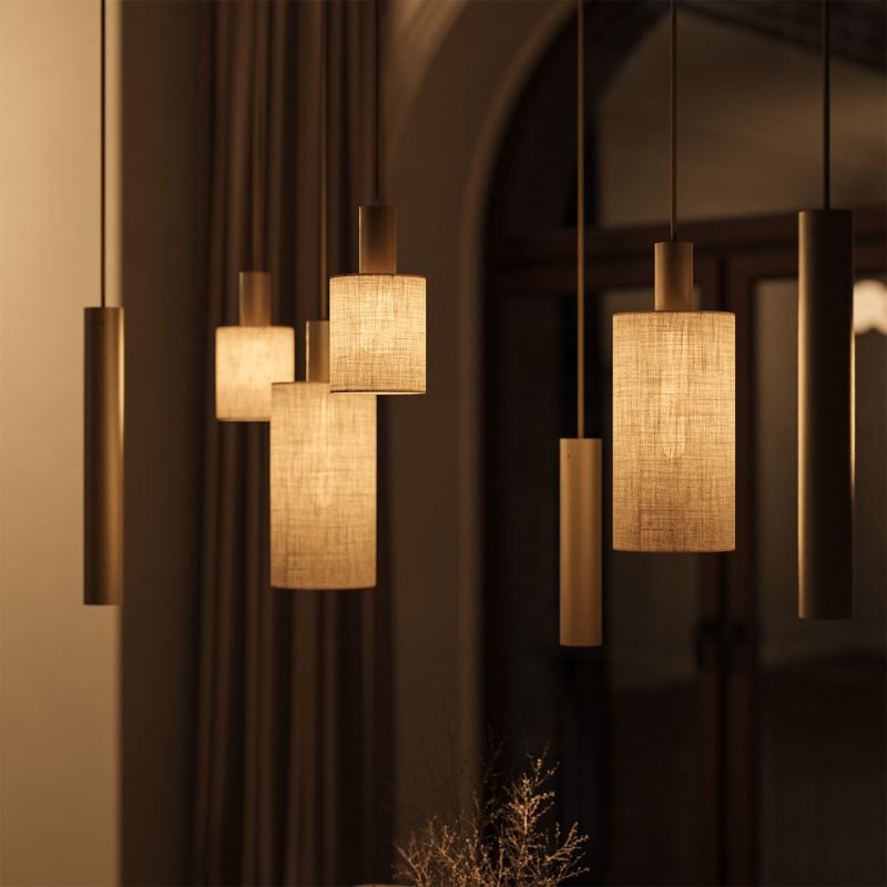 1815-Portofino Pendant Light, Danish Oval