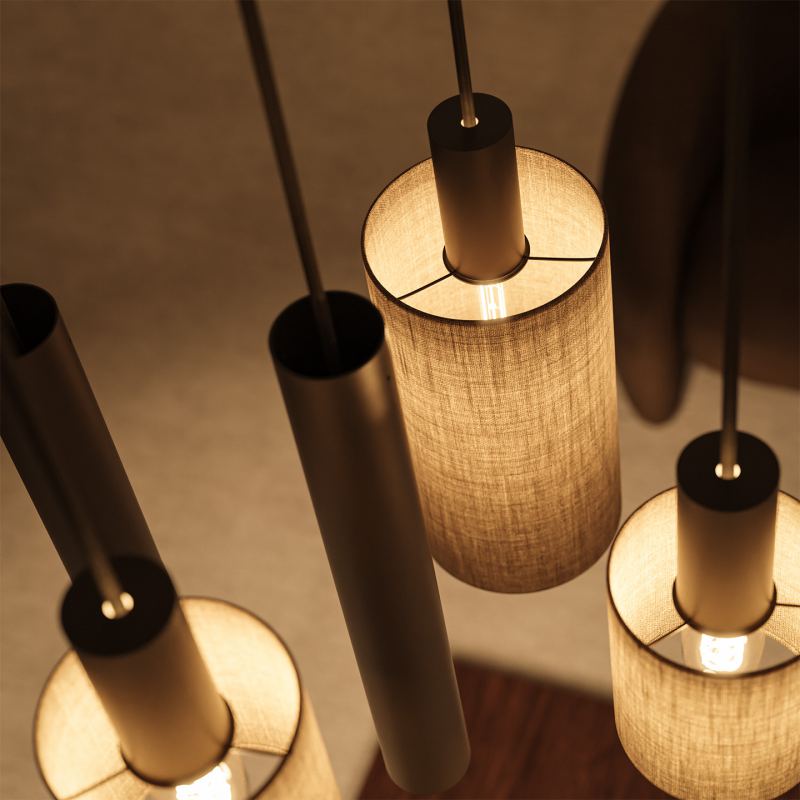 1832-Portofino Round Pendant Light 