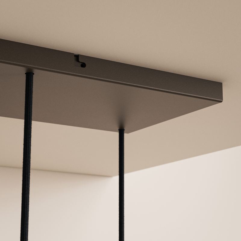 4380 - Riva hanging lamp straight 145cm - 7 Lights