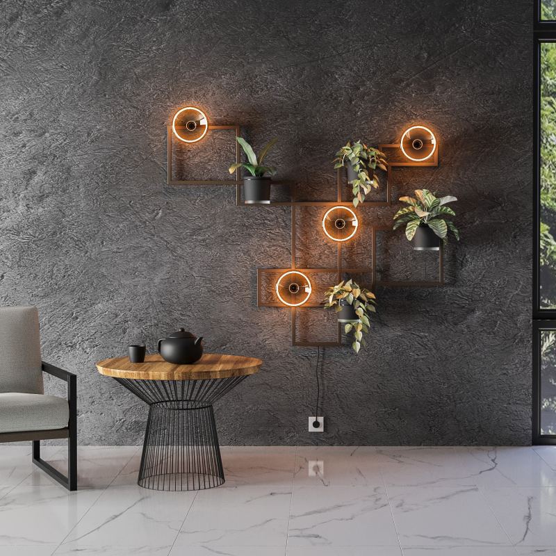 1005 - Varese wall rack horizontal 