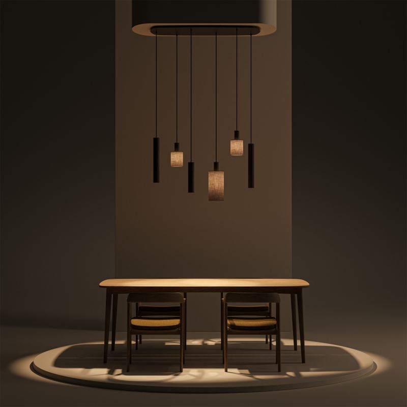 1810-Portofino Pendant Light, Danish Oval