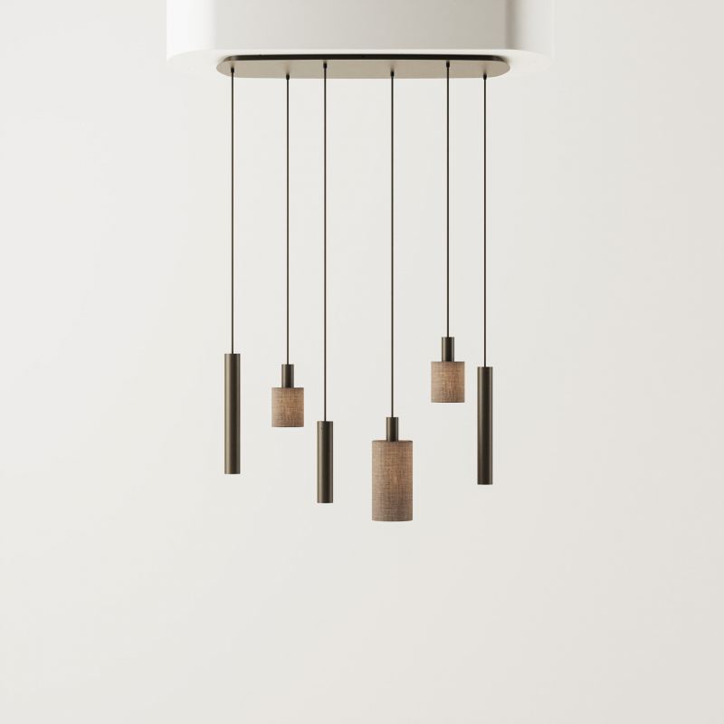 1810-Portofino Pendant Light, Danish Oval 