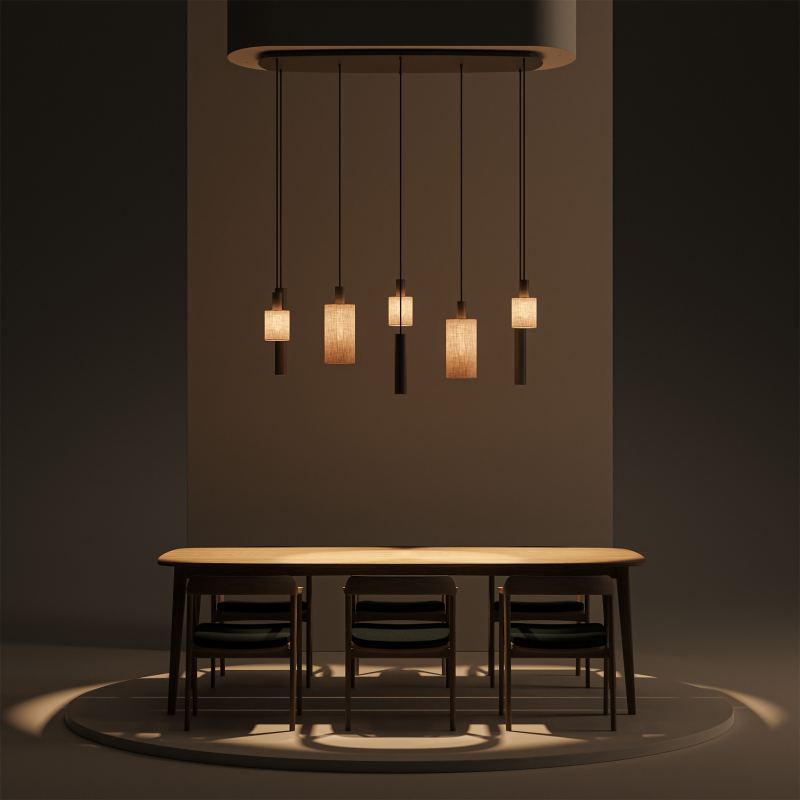 1815-Portofino Pendant Light, Danish Oval