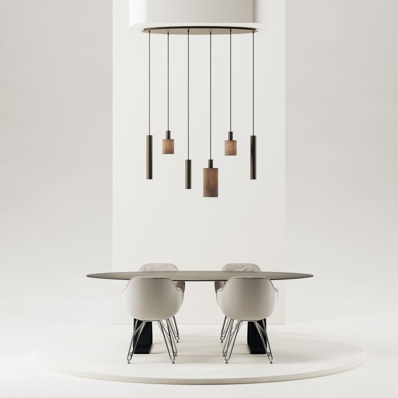 1825-Portofino Oval Pendant Light 