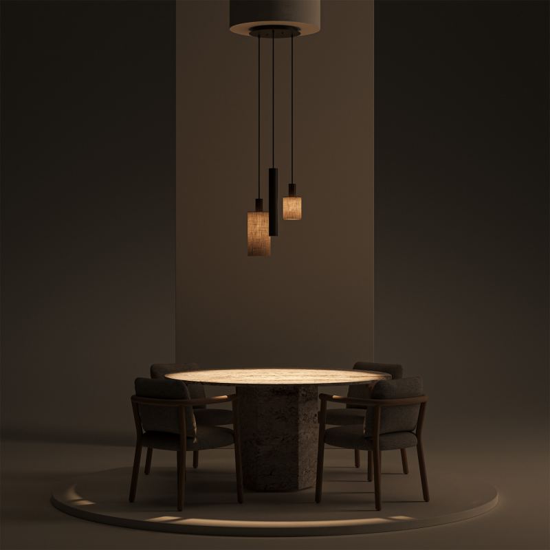 1830-Portofino Round Pendant Light