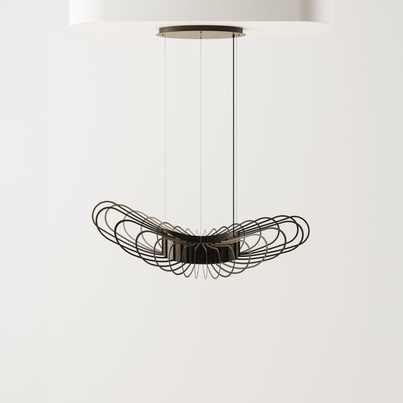 5840-Martani Oval Pendant Light Ø75 cm 