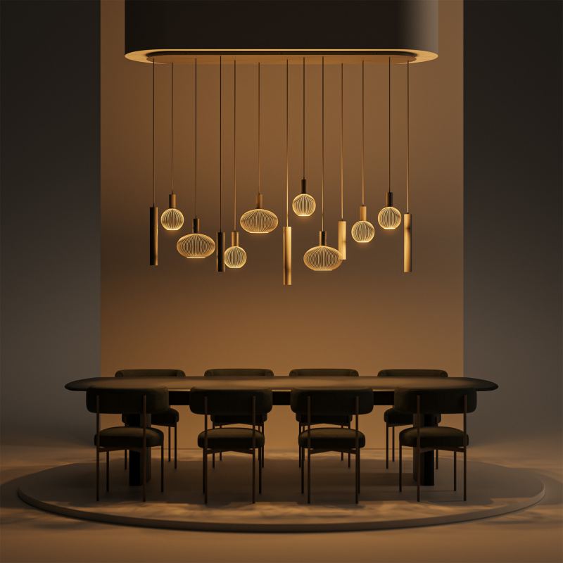 Como-9170 Pendant lamp 210 cm 