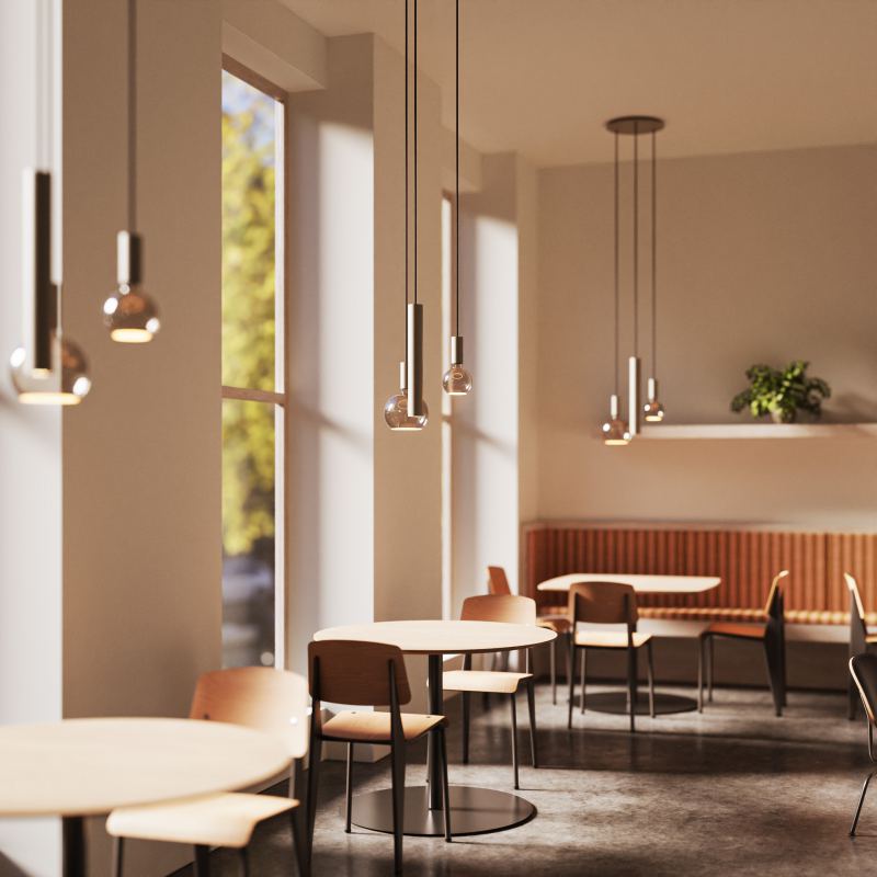 4350 - Riva pendant lamp round Ø35 cm - 3 lights