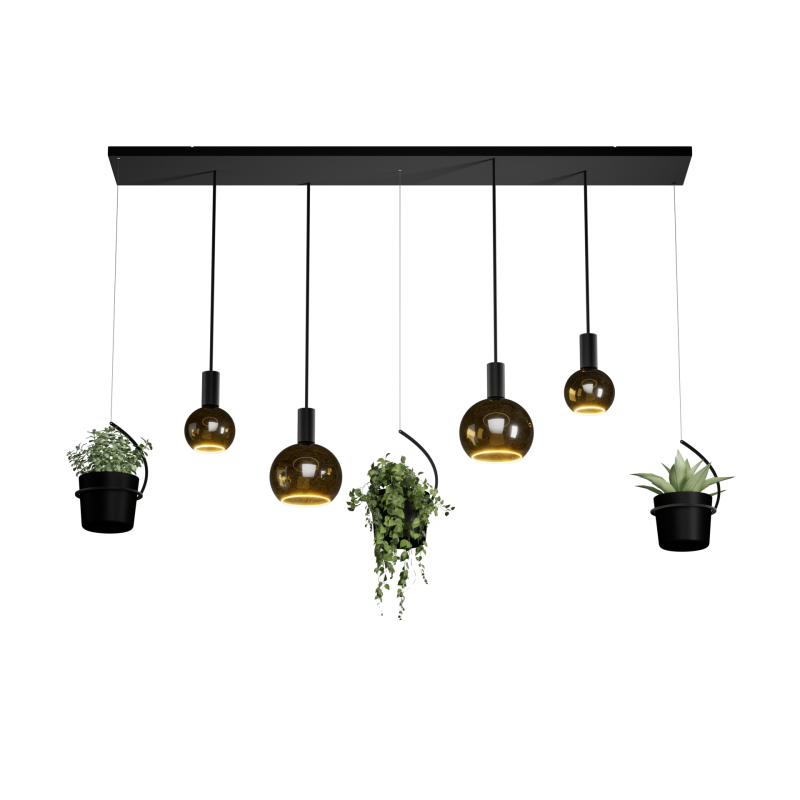 2805 - Bryggen plant lamp straight 