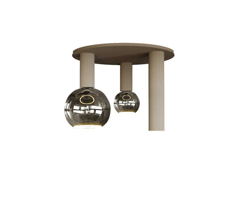 4365 - Riva Ceiling light round Ø35 cm - 3 lights  