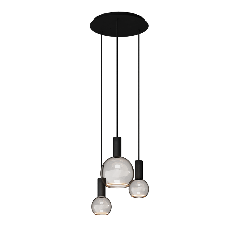 40077 - Segula 007 hanging lamp round Ø35 cm - 3 lights  