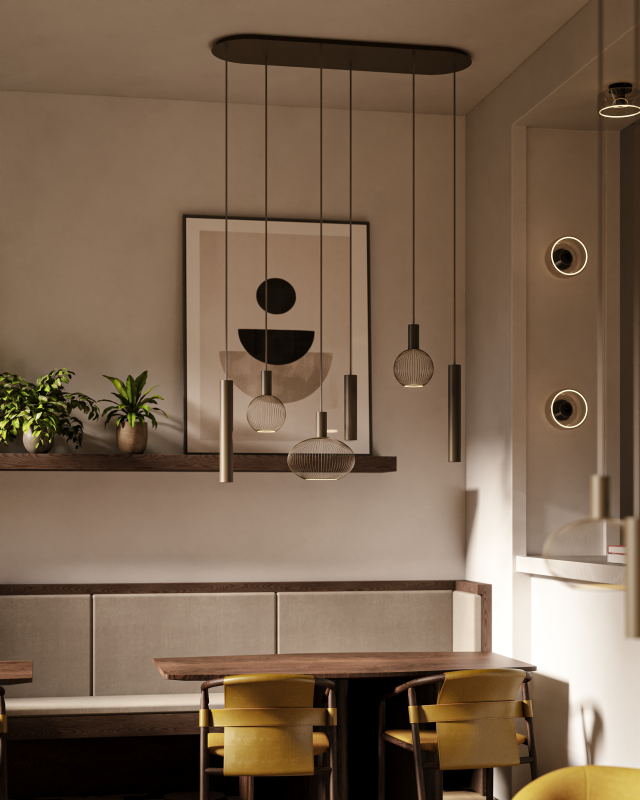 Como - 9130 Pendant lamp 120 cm 