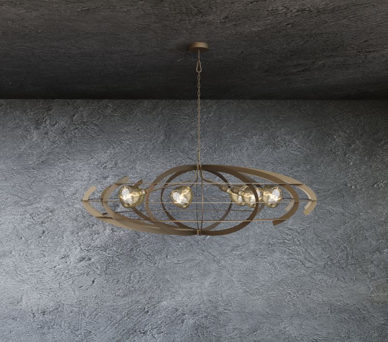 2425 - Terra hanging lamp round Ø200 cm 