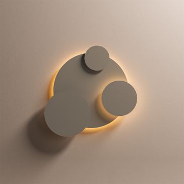 1750 - Iseo wall lamp circle 