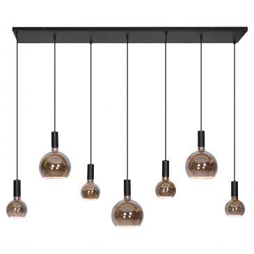 40071 - Segula 007 hanglamp recht 145cm - 7 lichts