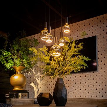 40072 - Segula 007 hanging lamp round Ø50 cm - 5 lights