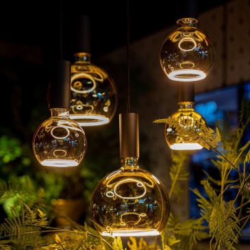 40072 - Segula 007 hanging lamp round Ø50 cm - 5 lights