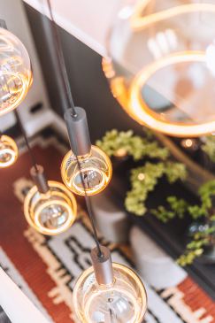 40074 - Segula 007 hanging lamp straight 170cm - 9 lights
