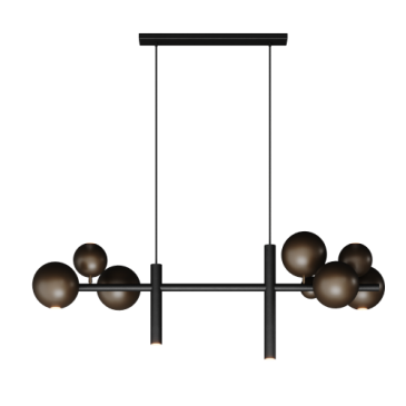 4400 - Urbino hanging lamp horizontal - 6 lights 