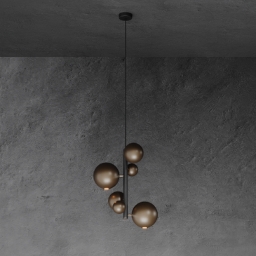 4402 - Urbino hanging lamp round Ø45 cm - 2 lights 