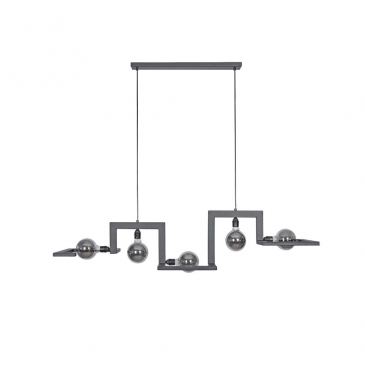 9510 - Tortona hanging lamp 5 lights 