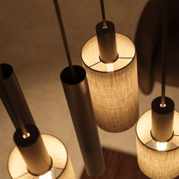 1832-Portofino Round Pendant Light 