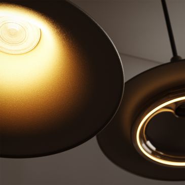 6730 - Arezzo pendant lamp straight 145cm - 7 lights