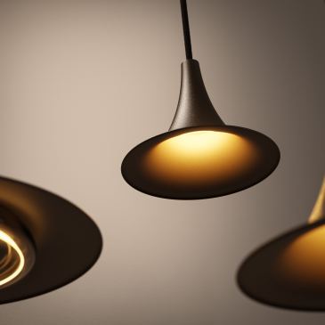 6720 - Arezzo pendant lamp round Ø50cm - 5 lights