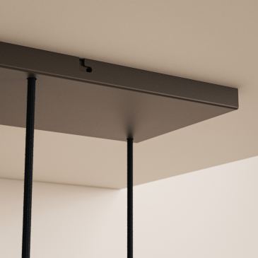 4300 - Riva hanging lamp straight 145cm - 7 Lights
