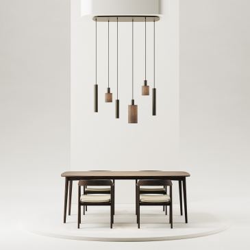1810-Portofino Pendant Light, Danish Oval 