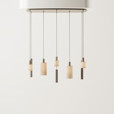 1815-Portofino Pendant Light, Danish Oval 