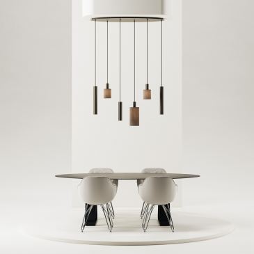 1825-Portofino Oval Pendant Light 