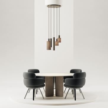 1832-Portofino Round Pendant Light 