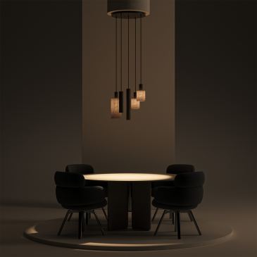 1832-Portofino Round Pendant Light 