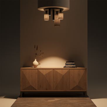 1840-Portofino Round Ceiling Light 
