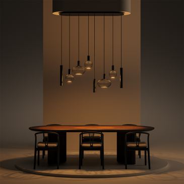  Como - 9100 Pendant Lamp 145 cm 