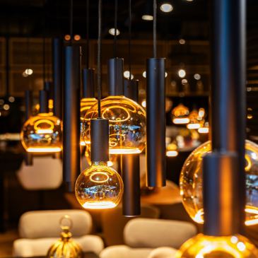 4320 - Riva hanging lamp straight 170cm - 9 lights