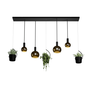 2805 - Bryggen plant lamp straight 