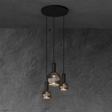 40077 - Segula 007 hanging lamp round Ø35 cm - 3 lights